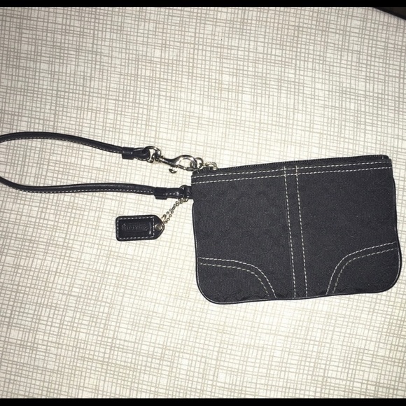 Coach Signature Wristlet - Picture 2 of 4